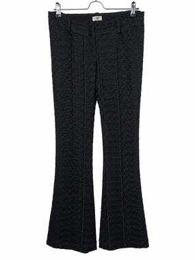 SW3 Bespoke Kensington Black Lace Flare Pants Women’s Size 2 Lined Whimsigoth